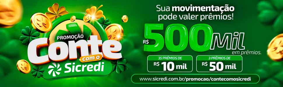 Promoção Conte com o Sicredi