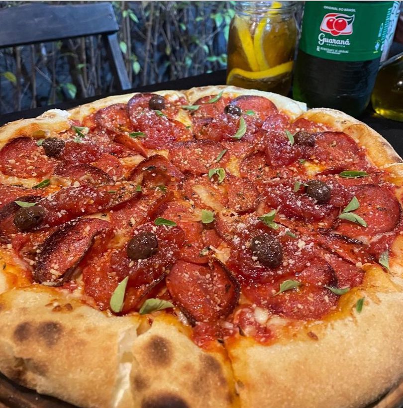 Fachada da Pizzarias Pedritos Pizza E Cia, localizada no bairro Portal dos Ipês II, cidade de Cajamar.