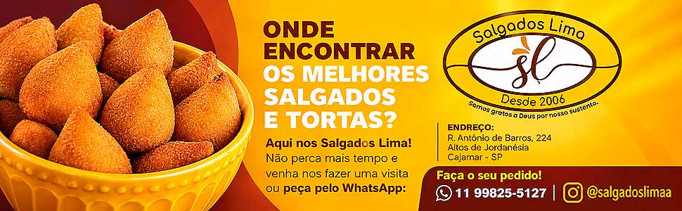 Anúncio da Salgados Lima na Folha de Cajamar